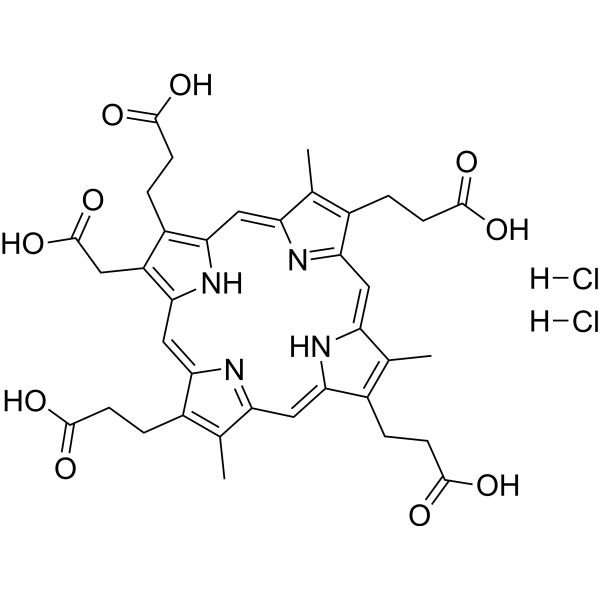 Pentacarboxylporphyrin I dihydrochloride 141407-11-6